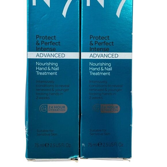 No7 Protect & Perfect Intense Nourishing Hand & Nail Treatment 2.5oz Lot Of 2 - Picture 2 of 7
